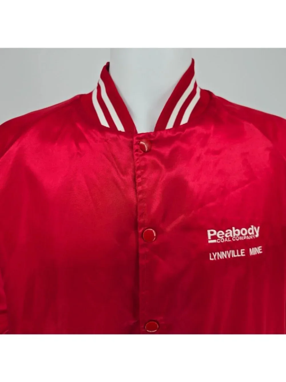 Vintage 1990s Sportsmaster Peabody Coal Company Lynnville Mine Jacket (XXL) - Picture 11 of 14